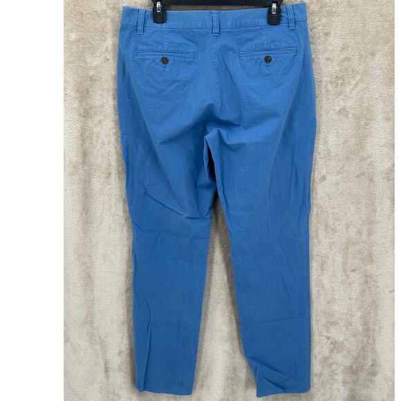 Bonobos Pants Mens 34x32 Blue Slim Stretch Washed 2.0 Chino Preppy Business Work - Picture 3 of 11